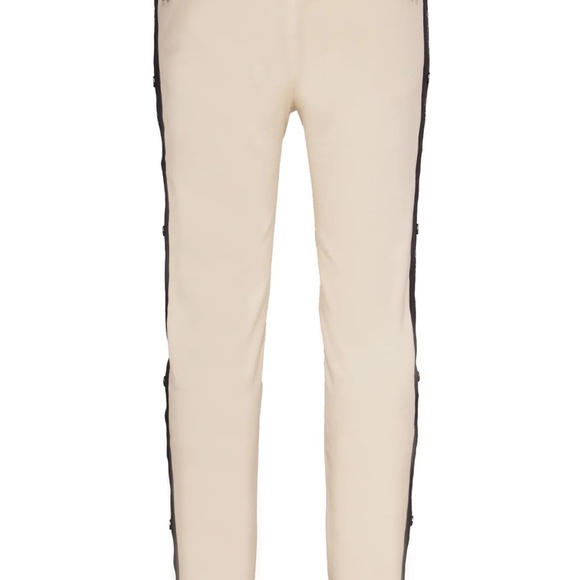 Homme + Femme Signature Track Pants Cream Size Small NWT Men Women jogger - Picture 2 of 13